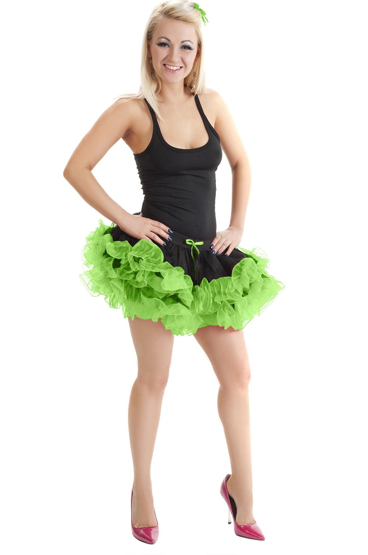 Black short best sale tutu skirt