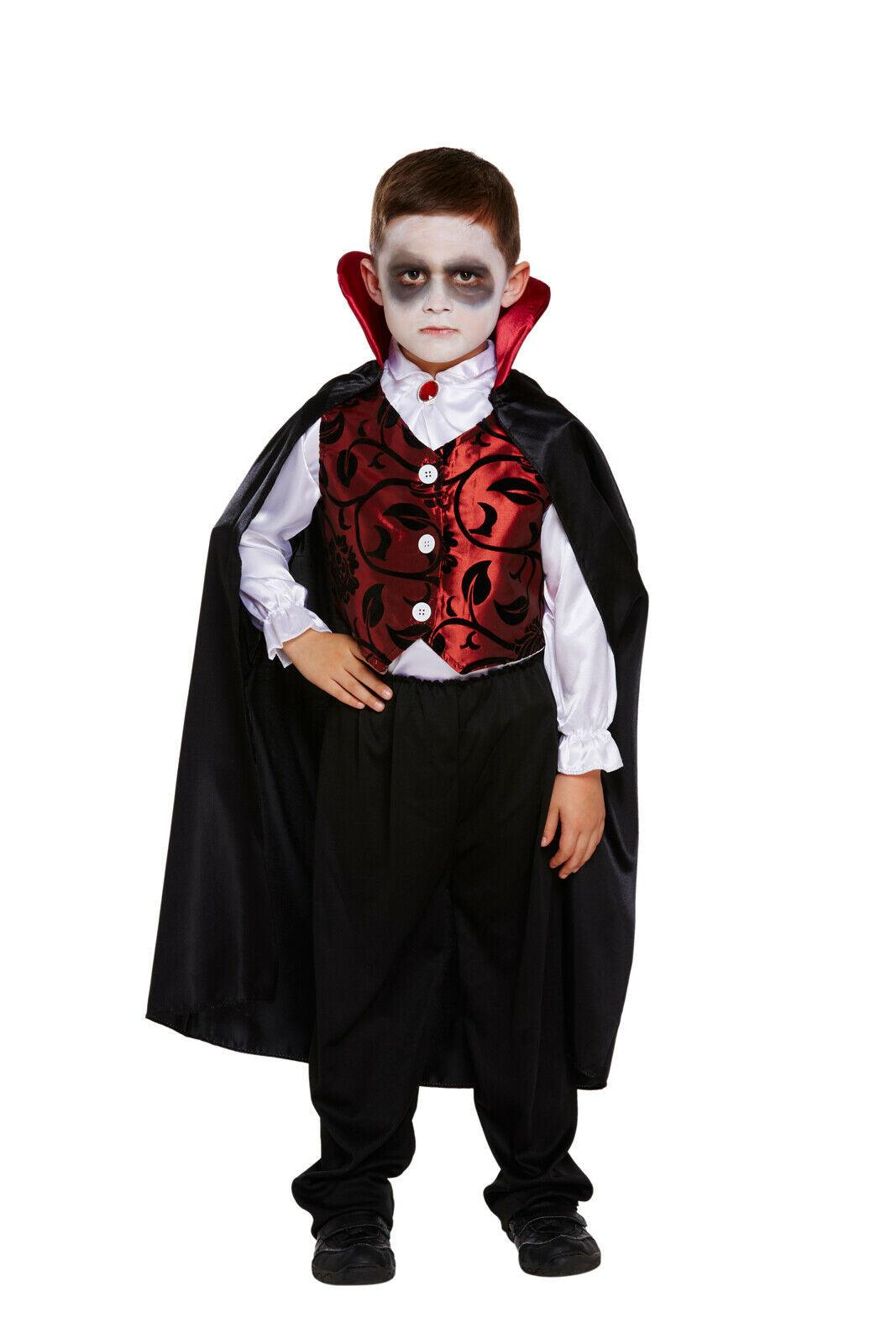 Halloween, horror children's costumes, masquerade, cosplay costumes, good stage costumes, costumes, vampire boy