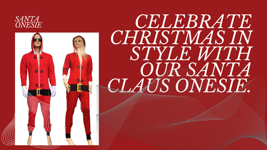 The Ultimate Santa Claus Onesie Costume for Adults