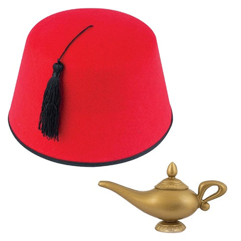 Adults Full Set Magical Genie of the Lamp Aladdin Fancy Dress