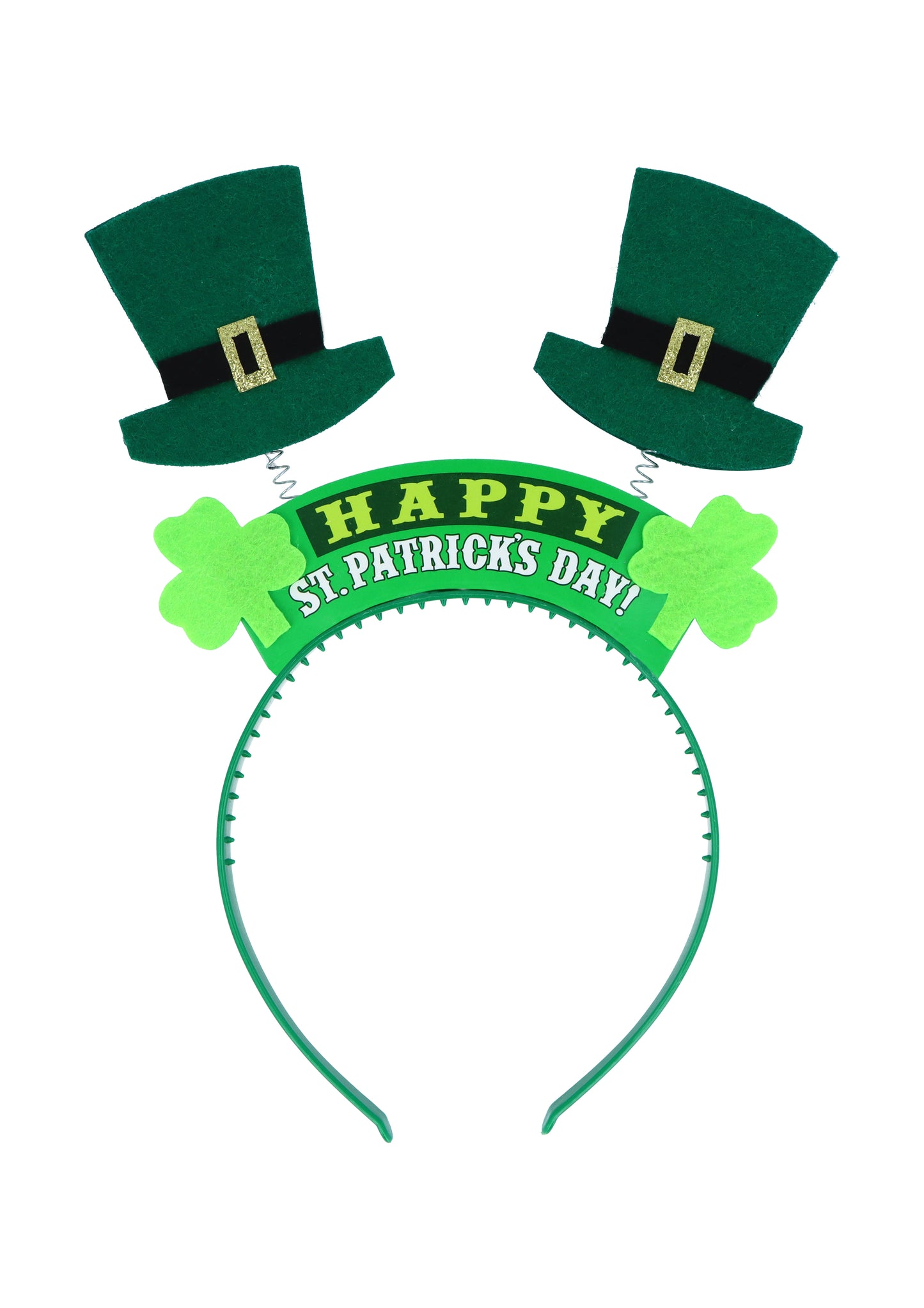 Irish Mini Hats and Sign Head Boppers - Festive St. Patrick's Day Costume Accessories