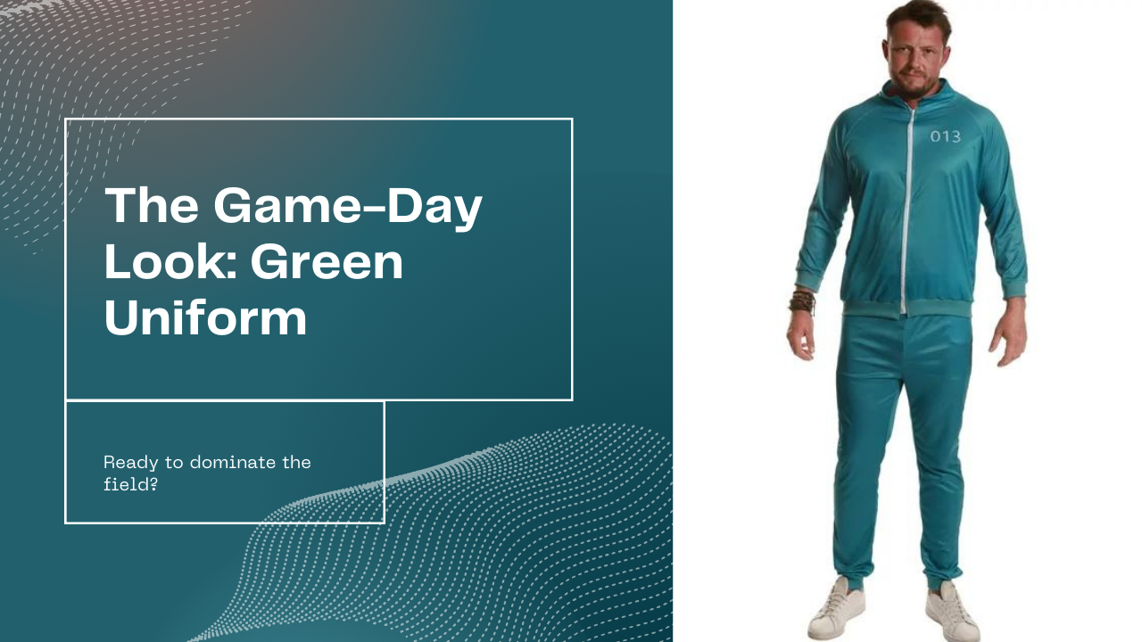 The Game Green Uniform Costume - Level Up Your Style!