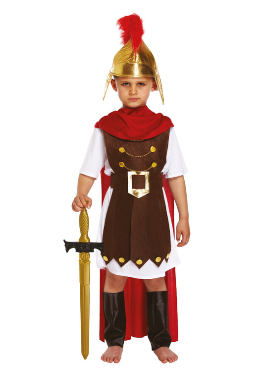 Command Attention with our Children's Roman General Costume - Perfect for Play and Parties