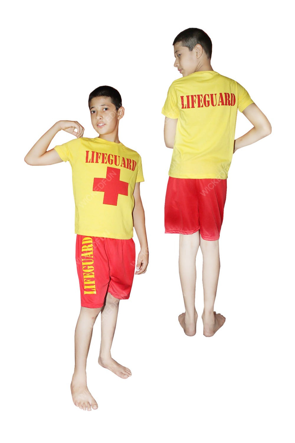 Lifeguard Children's Costume - Dive into Fun with our Safety-Styled Beach Ensemble