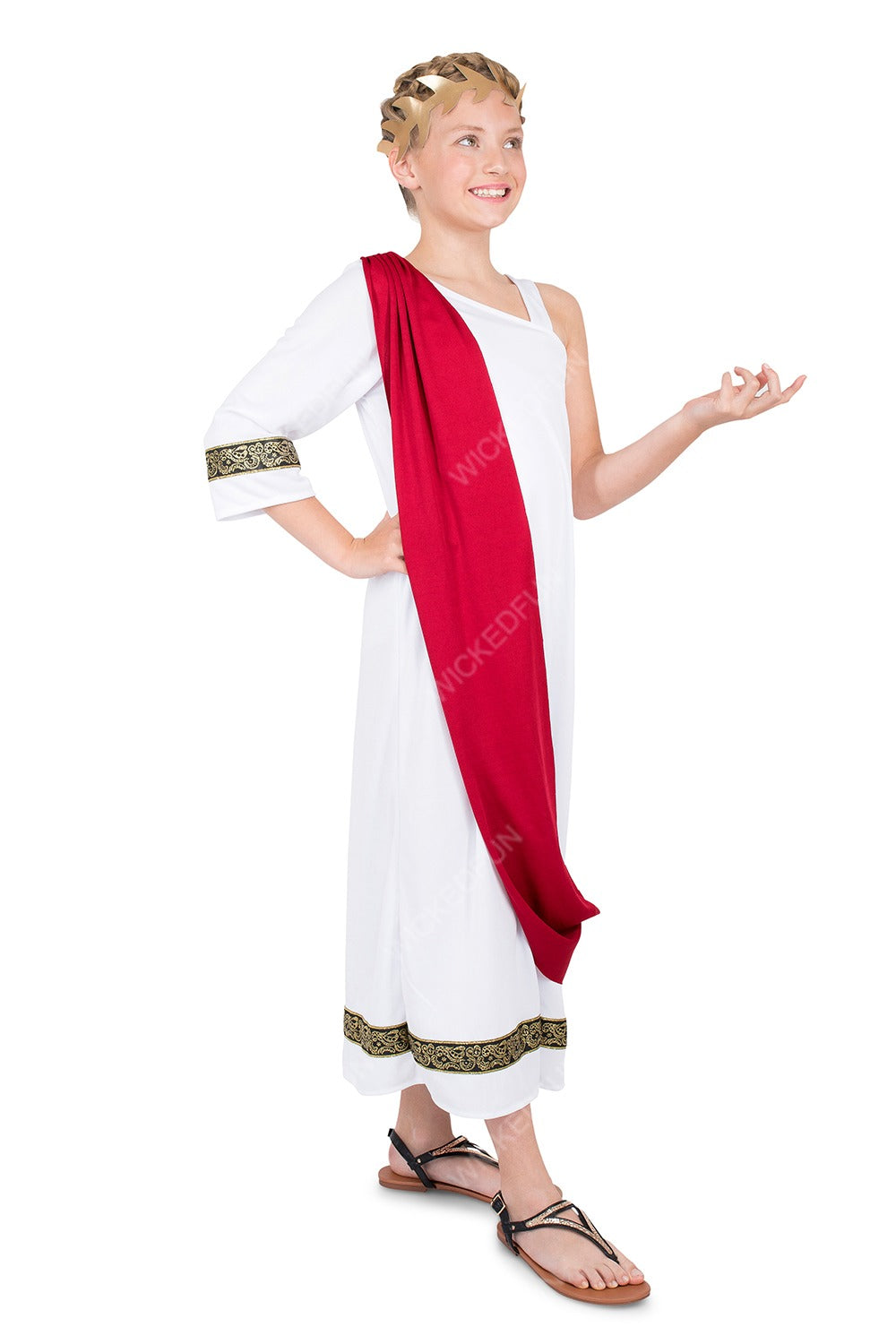 Timeless Elegance: Girls Roman Empress Costume for Majestic Adventures