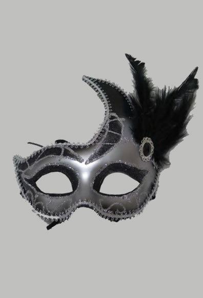 Masquerade Masks With Flower - Elegance Meets Intrigue