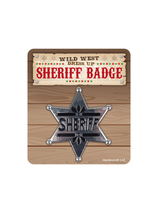 Sheriff Badge (5.5cm) - Classic Law Enforcement Insignia for Professionals