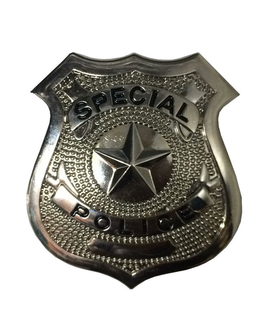 Metal Police Badge - Authentic and Durable Law Enforcement Insignia