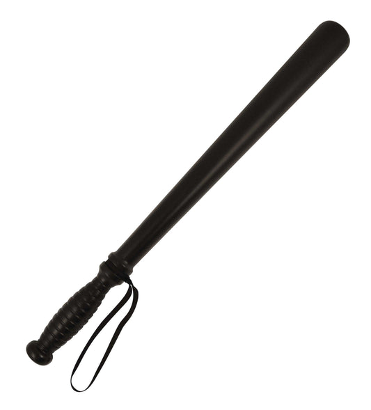 Large Police Truncheon Black Plastic 51 Cm Policeman Weapon Police Costume Accessory - Labreeze