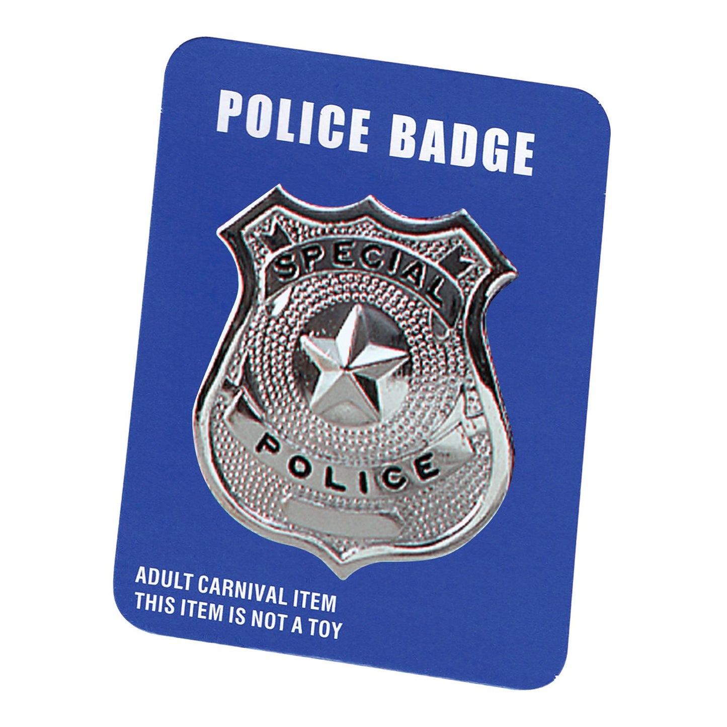 Police Badge – Metal Authentic Cop Badge (Standard Size)