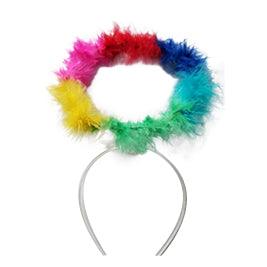 Rainbow Gay Pride Angel Halo Hairband LGBTQ Gay Pride Parade Fancy Dress Party Headwear - Labreeze