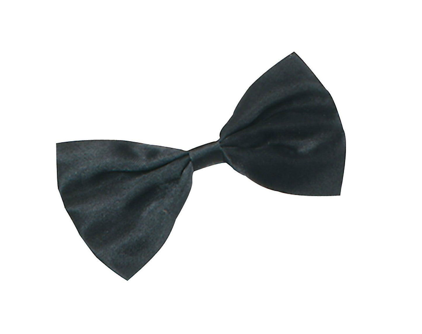 Bow Tie Small Black Red White Budget 1920s Fancy Dress Costume Accessory - Labreeze