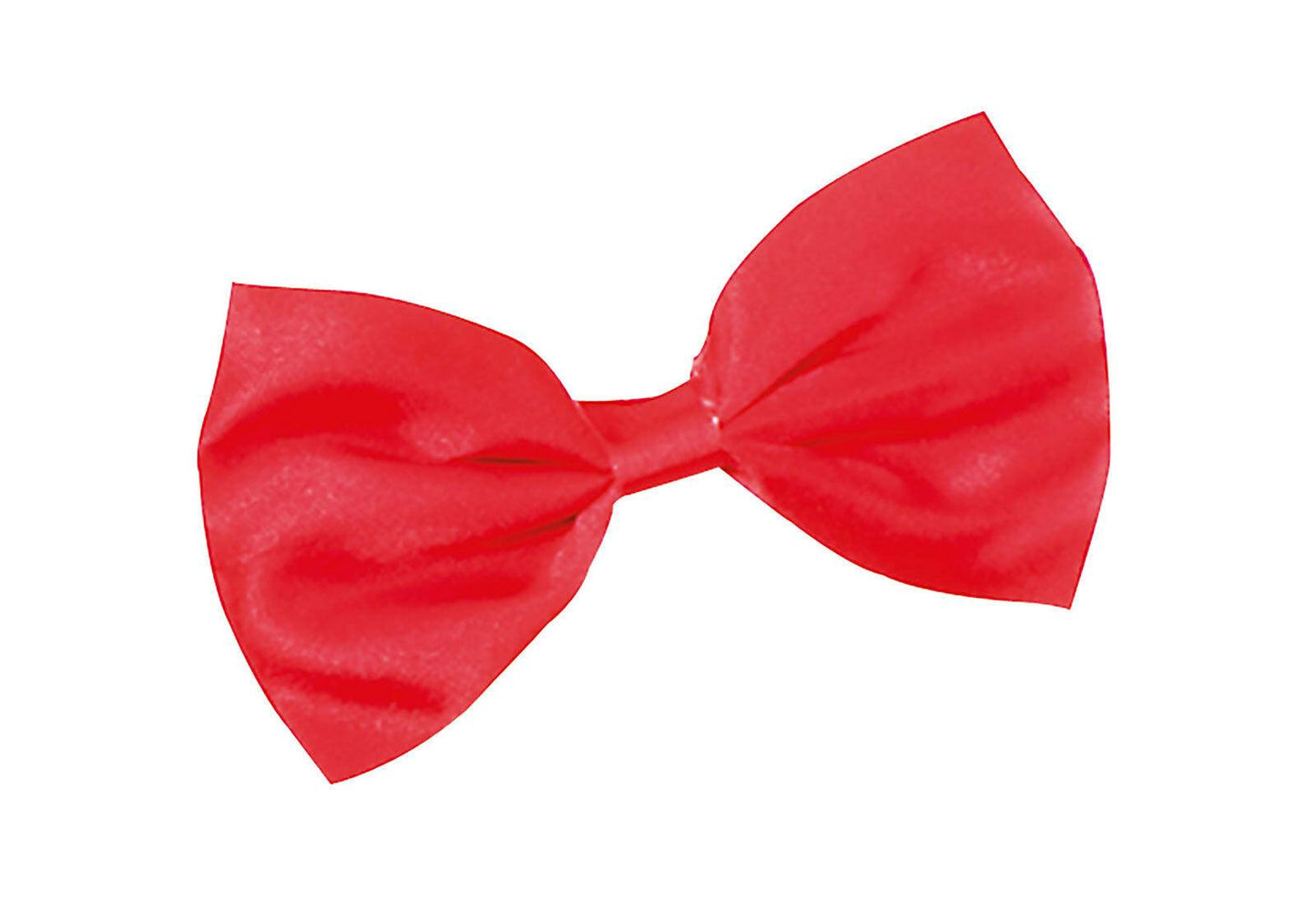 Bow Tie Small Black Red White Budget 1920s Fancy Dress Costume Accessory - Labreeze