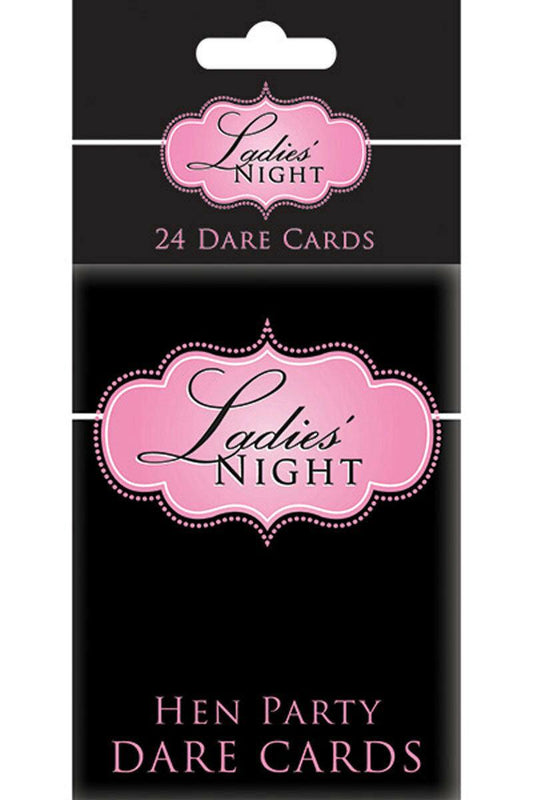 Girls Hen Party Dare Cards (Pack of 24) Hen Night Party Accessory - Labreeze