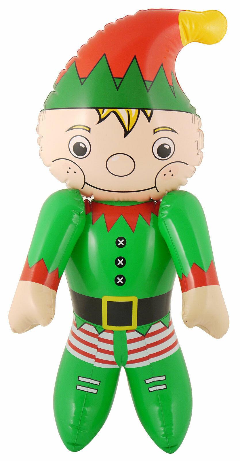 Inflatable Santa Helper Elf Figure Character Christmas Xmas Party Decoration Toy - Labreeze