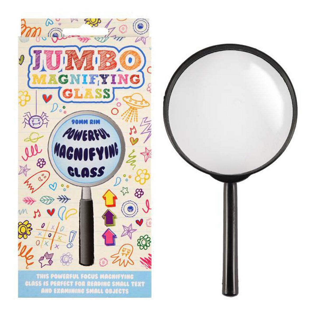 Jumbo Powerful Magnifying Glass for Small Text Objects Fancy Dress Party Prop - Labreeze