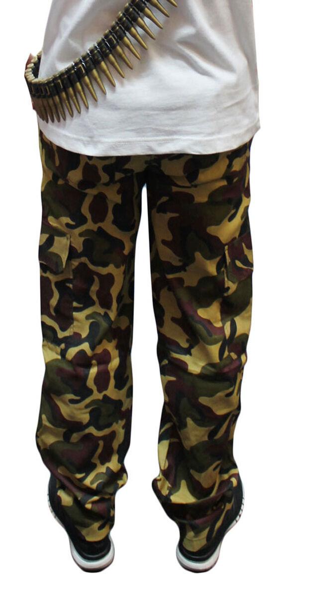 Kids Children’s Armed Forces Camouflage Fancy Dress Costumes Complete Outfit - Labreeze