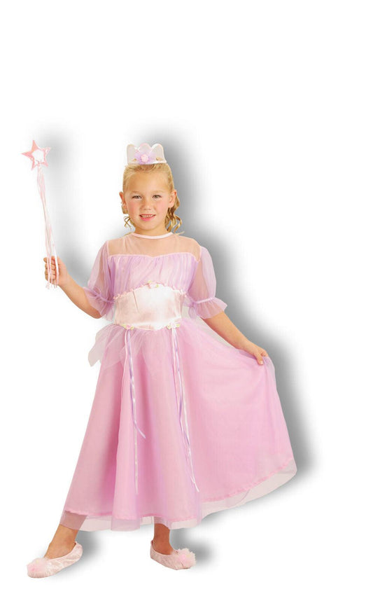 Kids Girls Pink Perfect Princess Costume World Book Week Fancy Dress Outfit - Labreeze