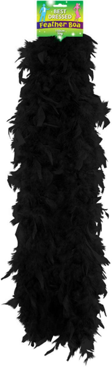 Ladies Girls 1920s Flapper Charleston Gloves Boas Headband Gangster Fancy Dress - Labreeze