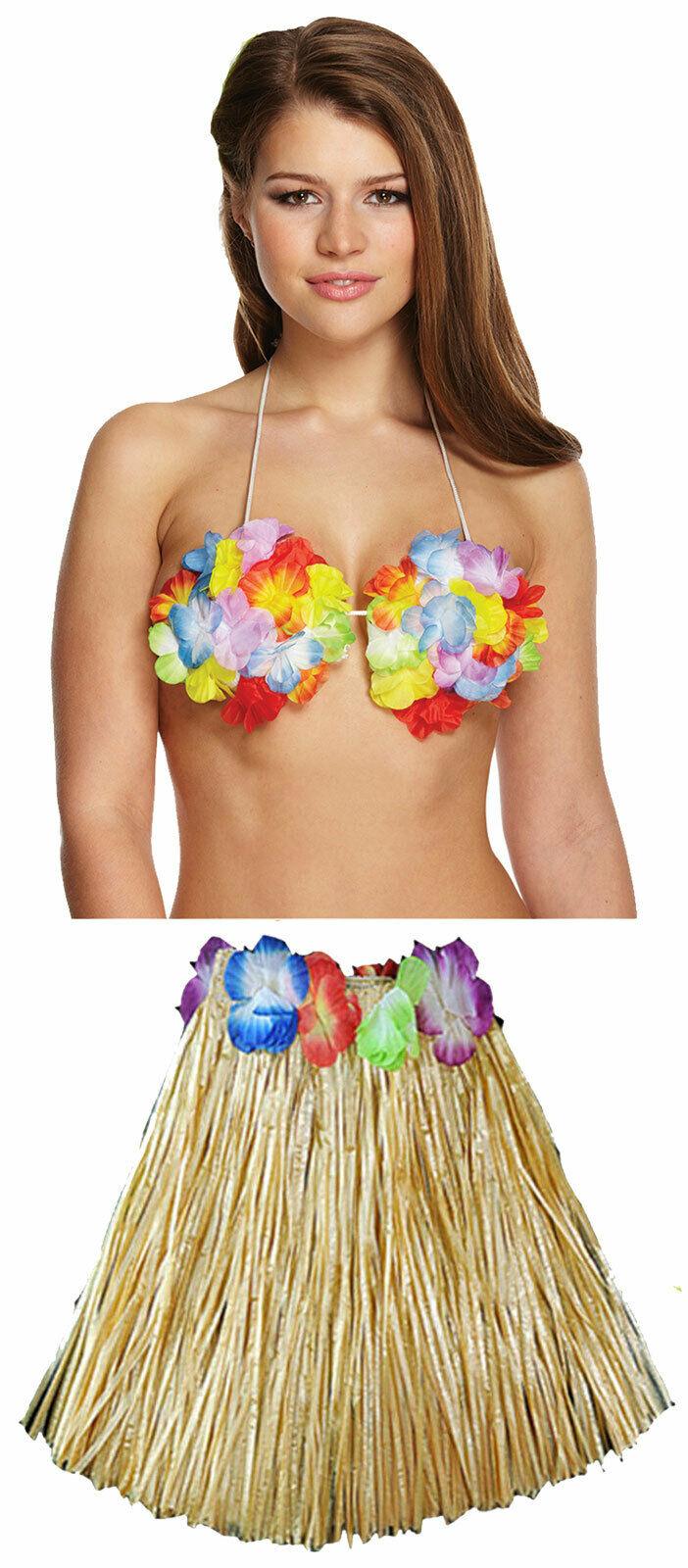 Ladies Hawaiian Flower Bra