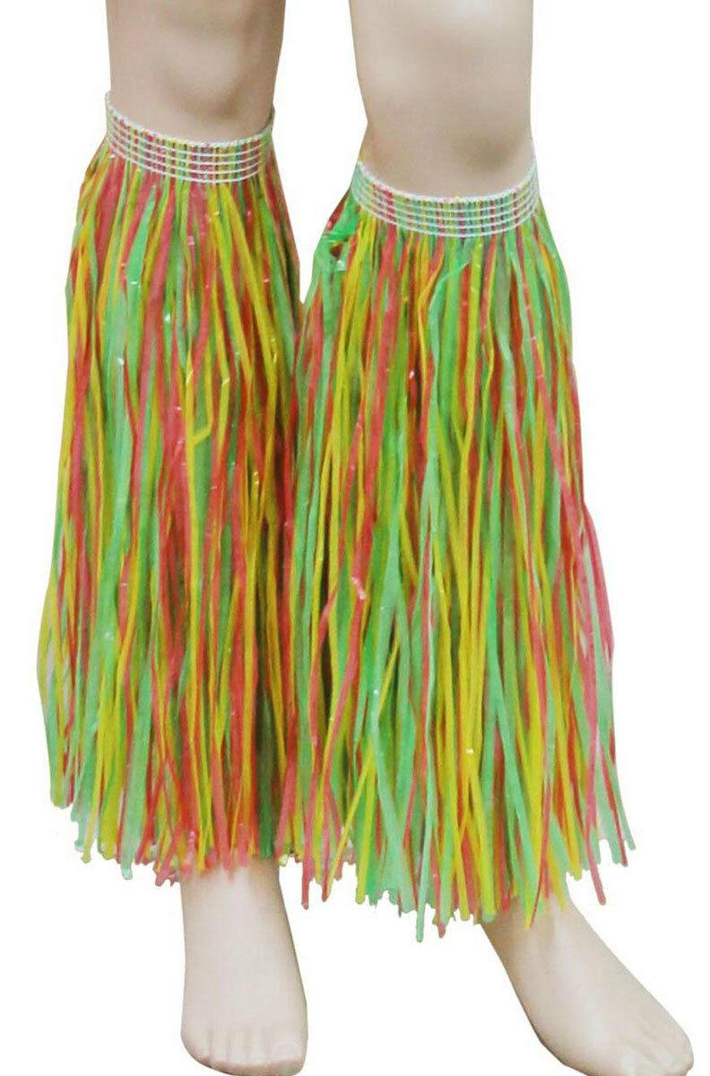 Ladies Hawaiian Inflatable Hula Skirt Bra Beach Party Summer Holiday Outfit - Labreeze