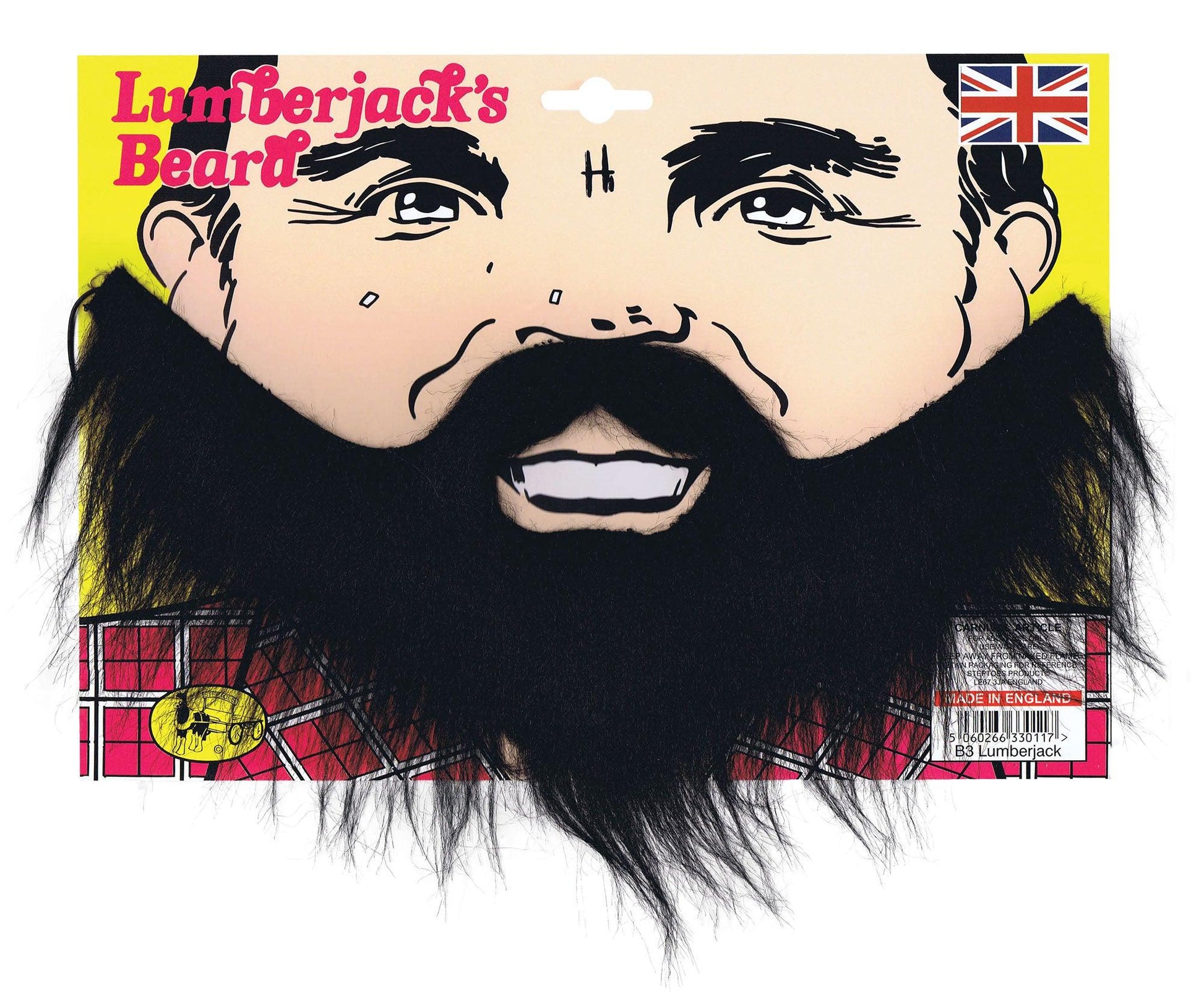 Lumberjack Beard Black - Labreeze