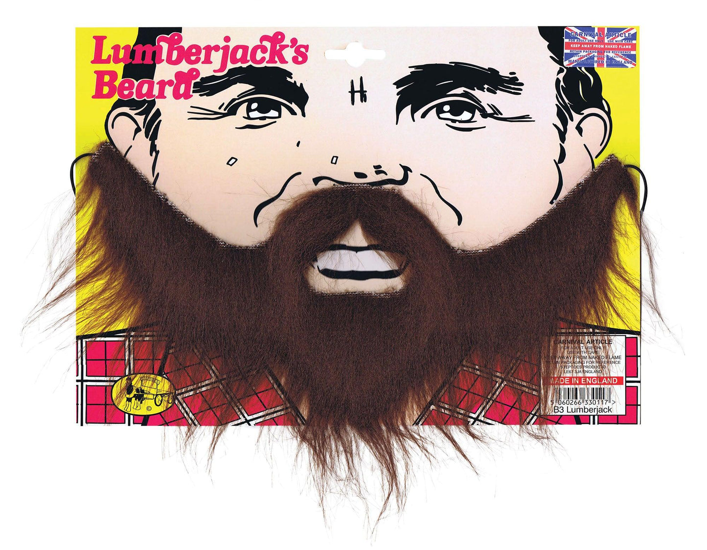 Lumberjack Beard Brown - Labreeze