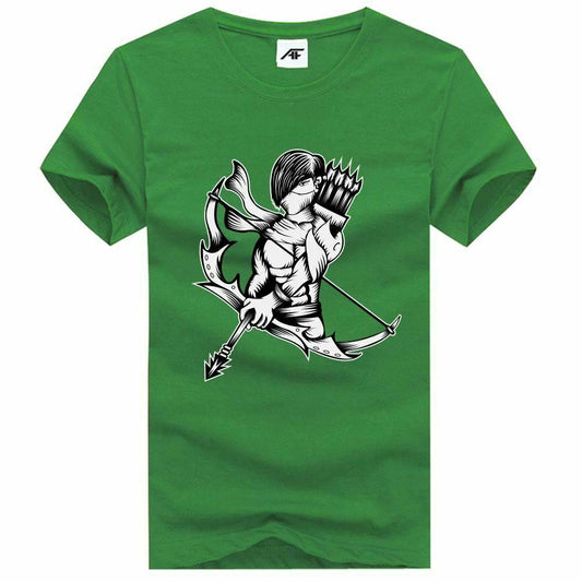 Men’s Hero Marksman Printed Graphic T-Shirt Boys Short Sleeve Cotton Top - Labreeze