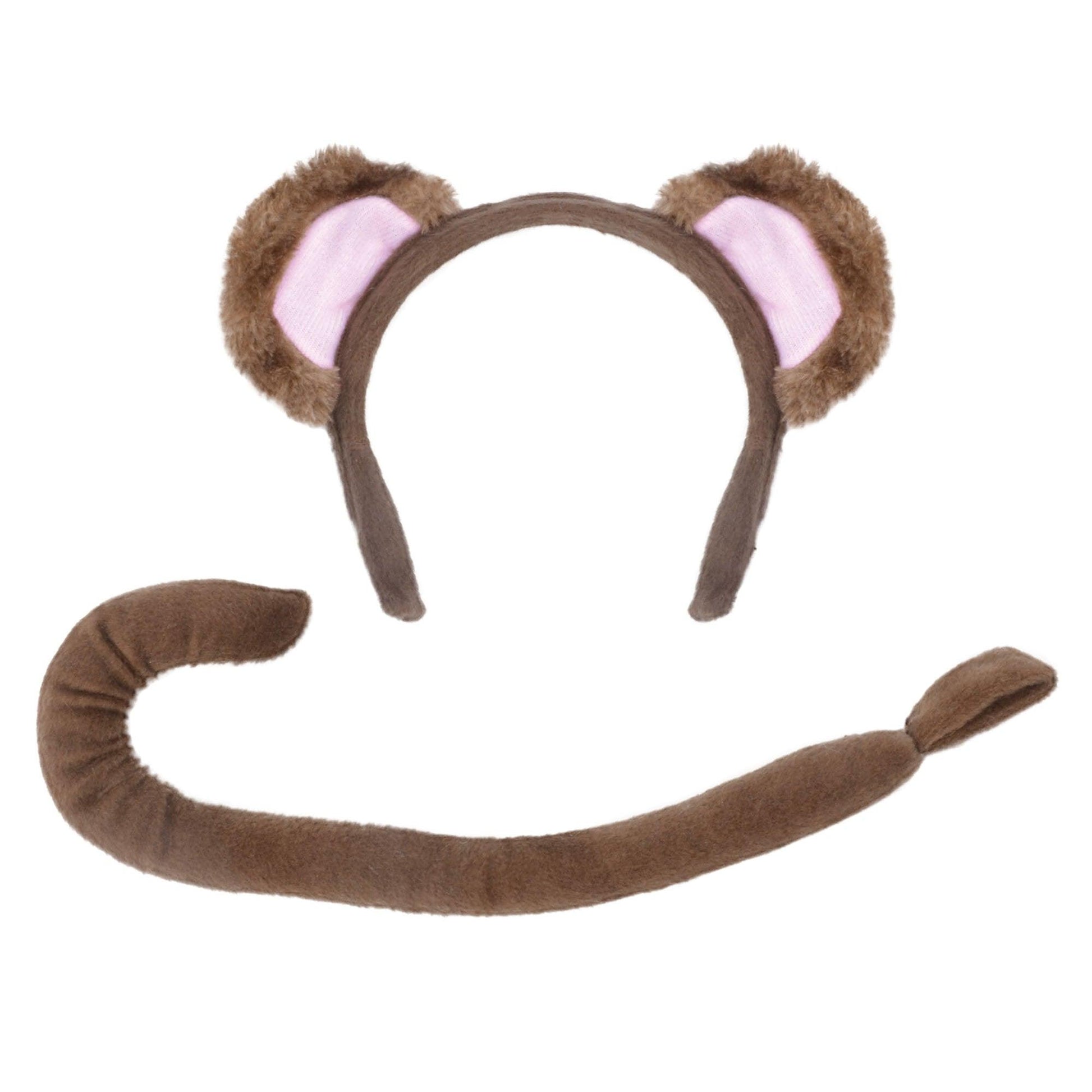 NEW Themed Animals Monkey Tail & Ears - Labreeze