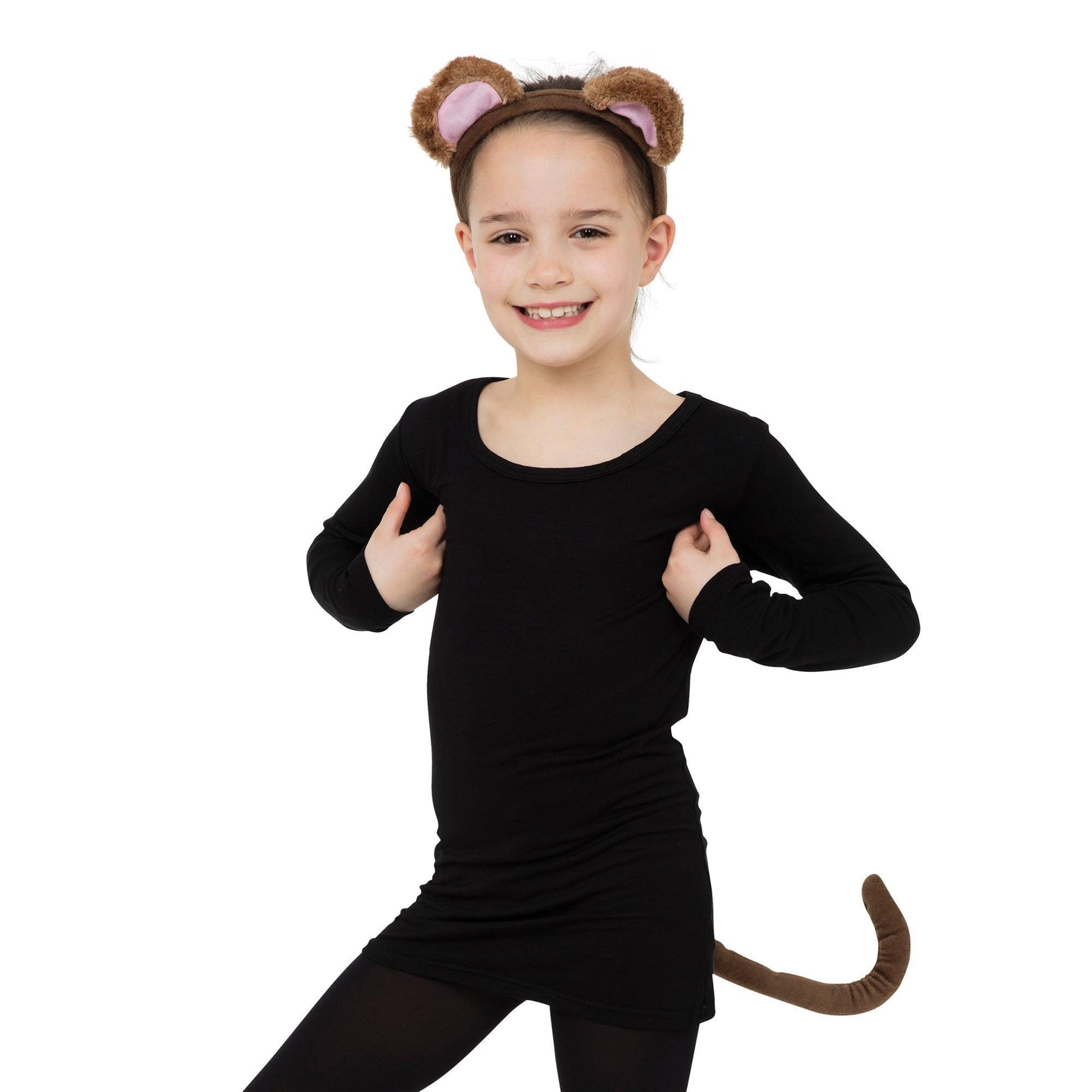 NEW Themed Animals Monkey Tail & Ears - Labreeze