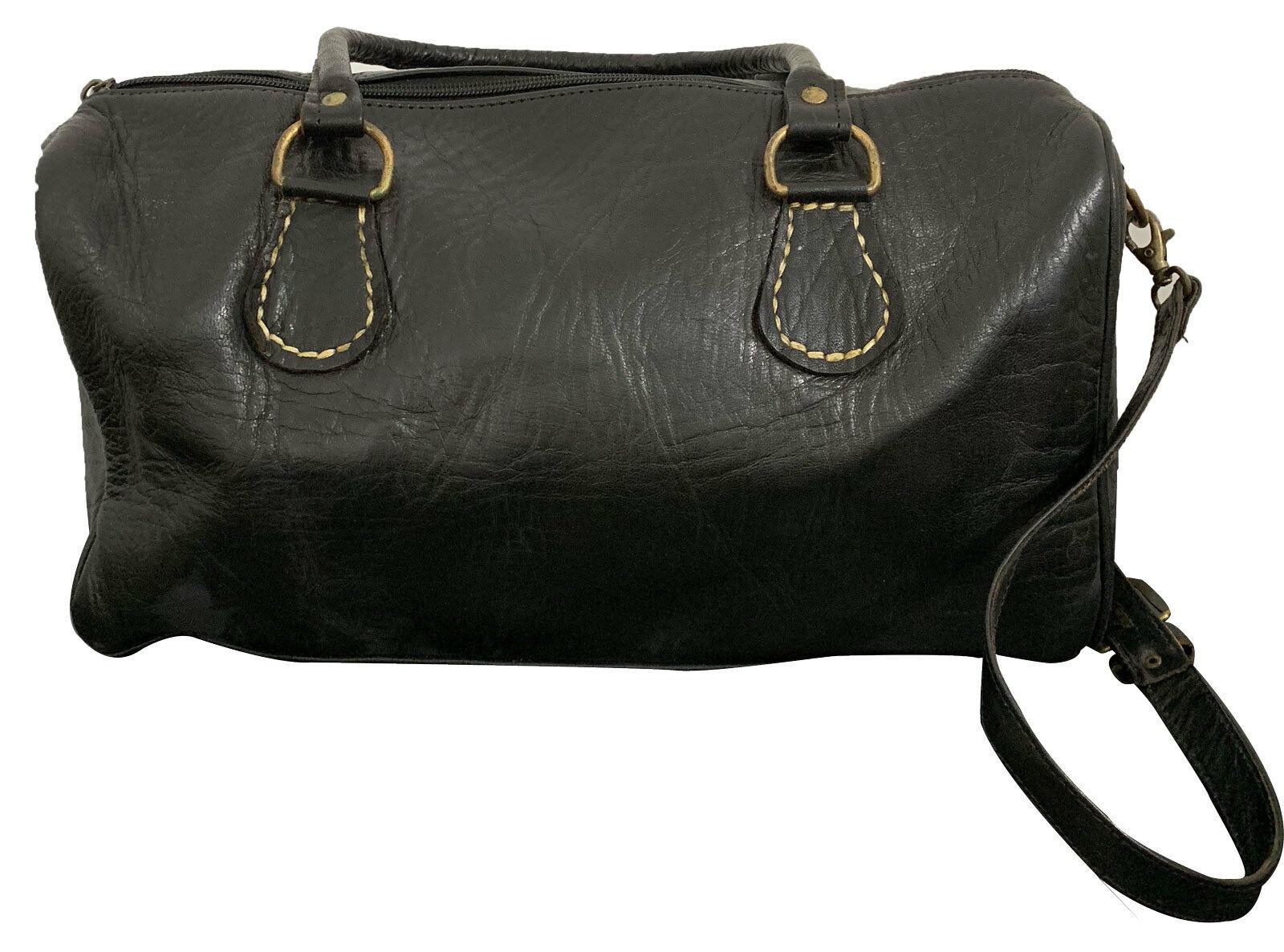 One Small Zip Pocket Inside and One Outside With Buckle Moroccan Real Leather Ha - Labreeze