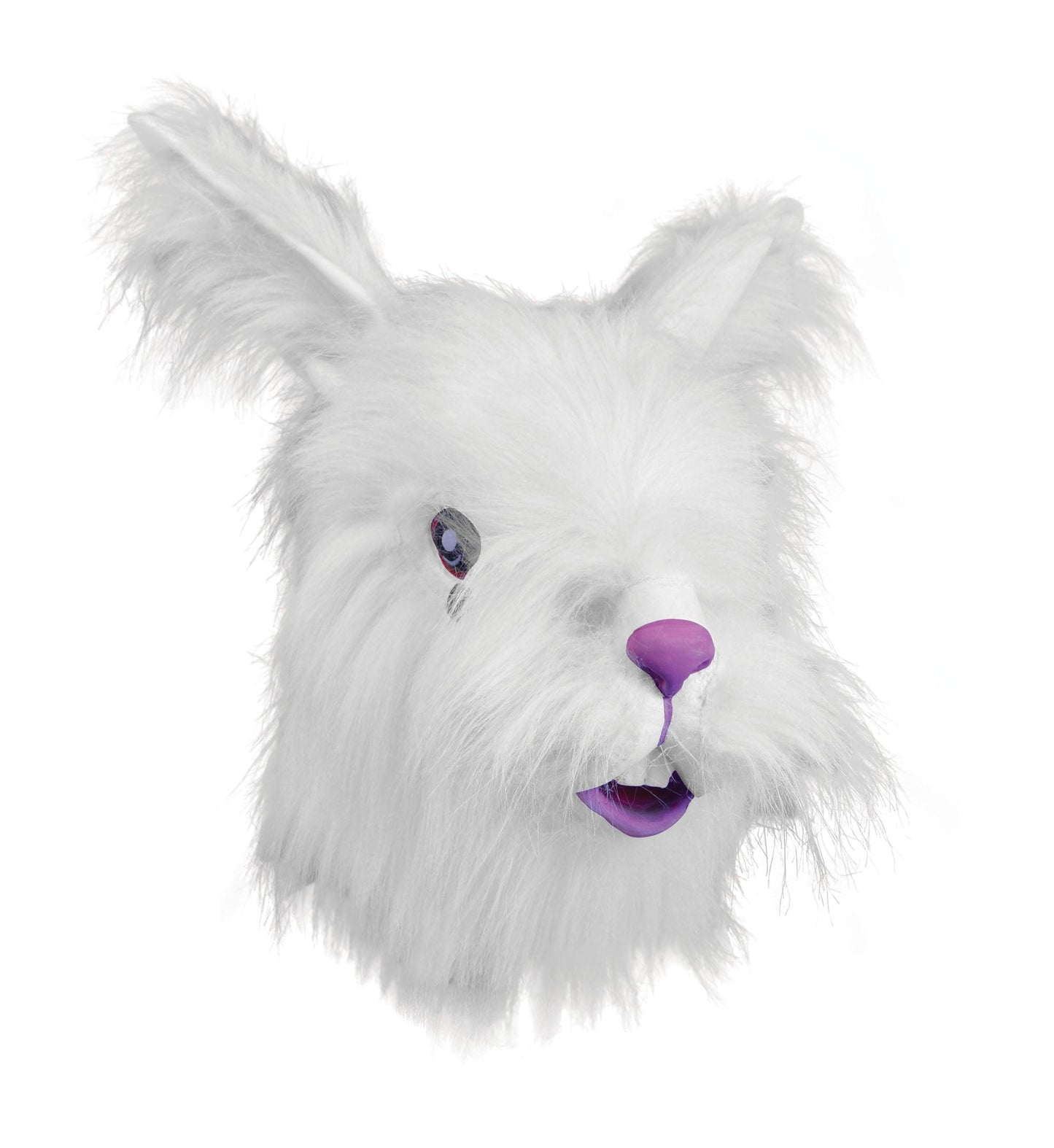 Rabbit + White Fur Mask - Labreeze