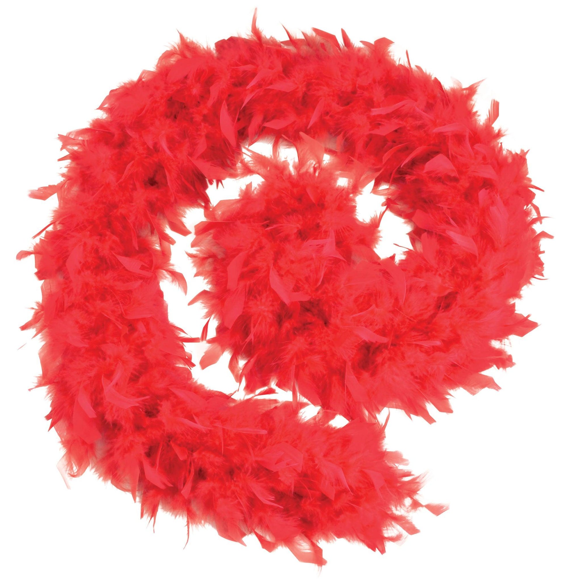 Red Feather Boa - Labreeze