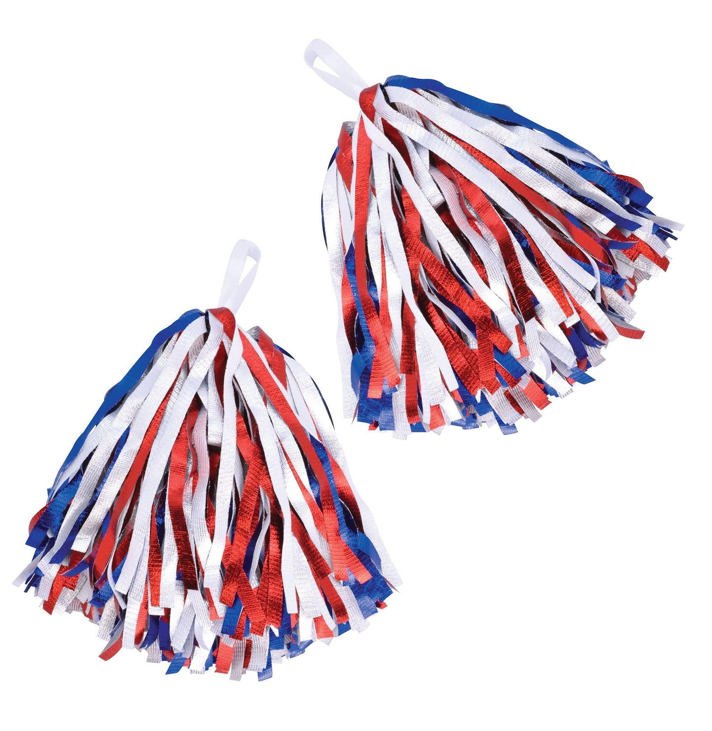 Red/White/Blue Pom Poms - Labreeze