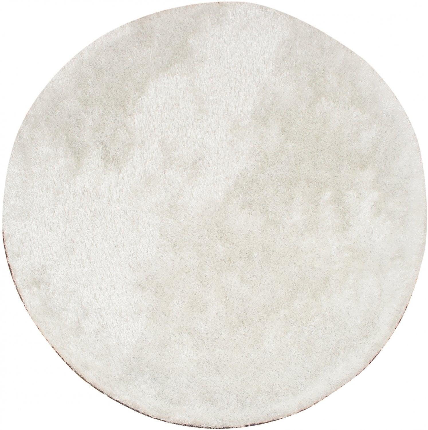 Round rug cozy (WHITE) for comfy lifestyle - Labreeze