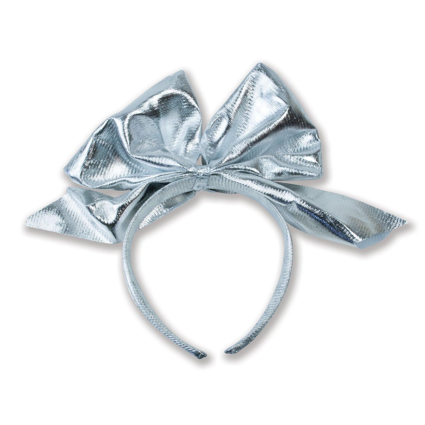 Silver Bow on Headband - Labreeze