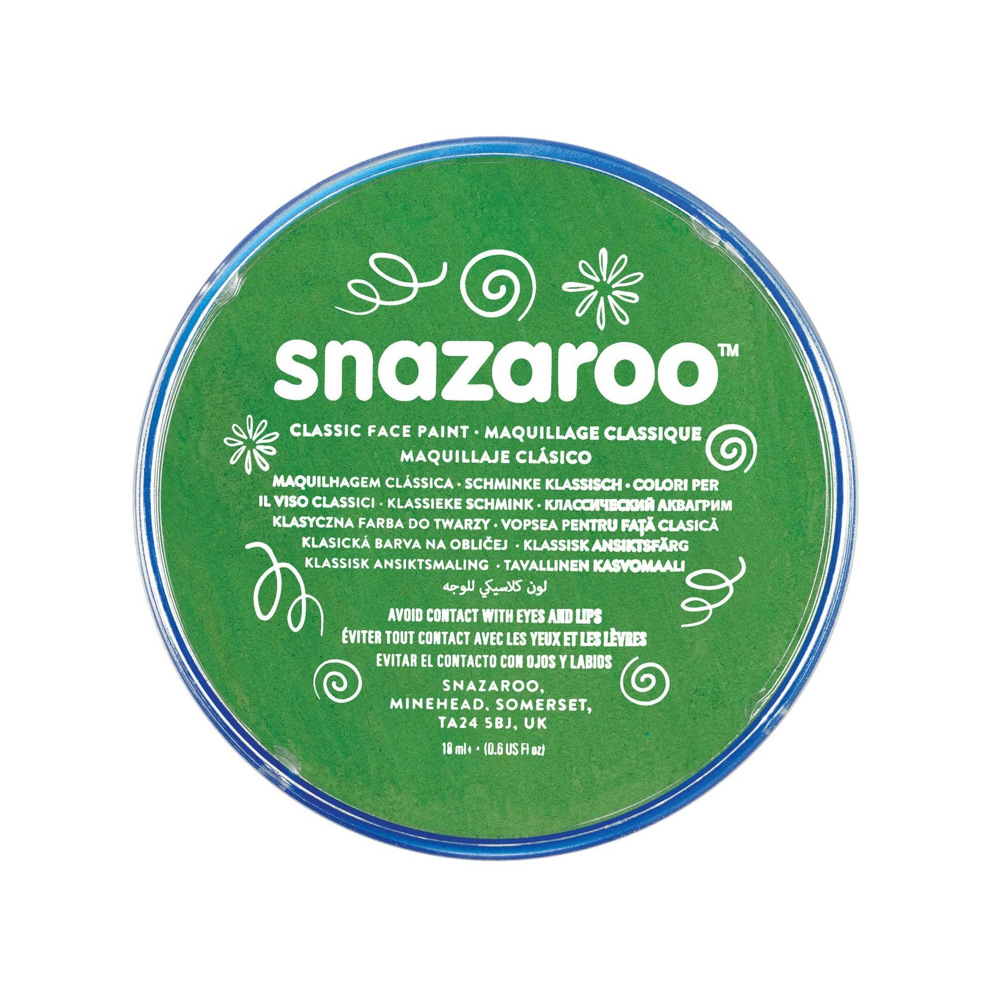 Snazaroo Tub Green - Labreeze