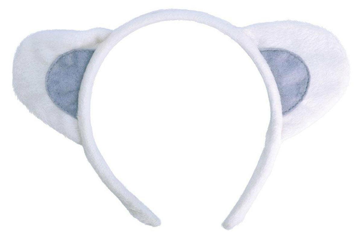 Soft Fur Animal Ears on Headband Monkey Mouse Bear Book Day Fancy Dress - Labreeze