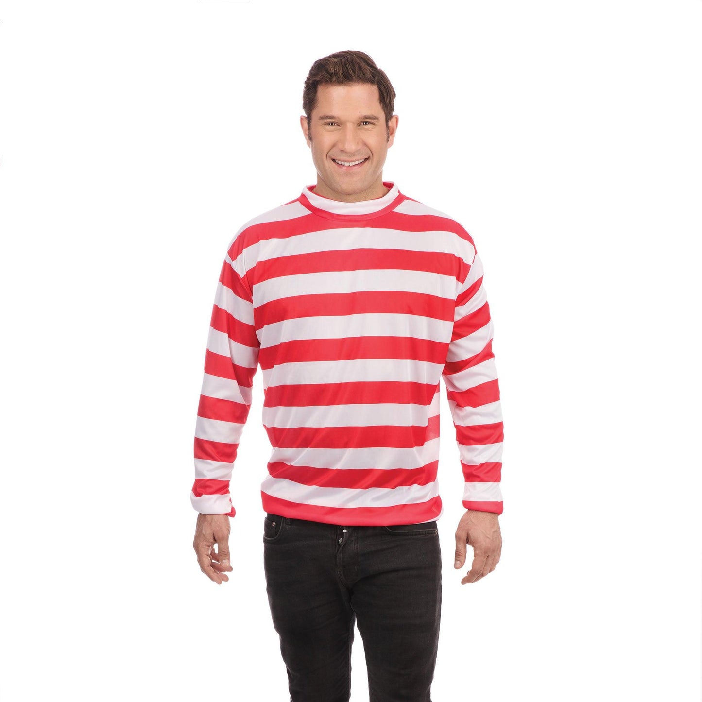 Striped Shirt Mens (Red and White) - Labreeze