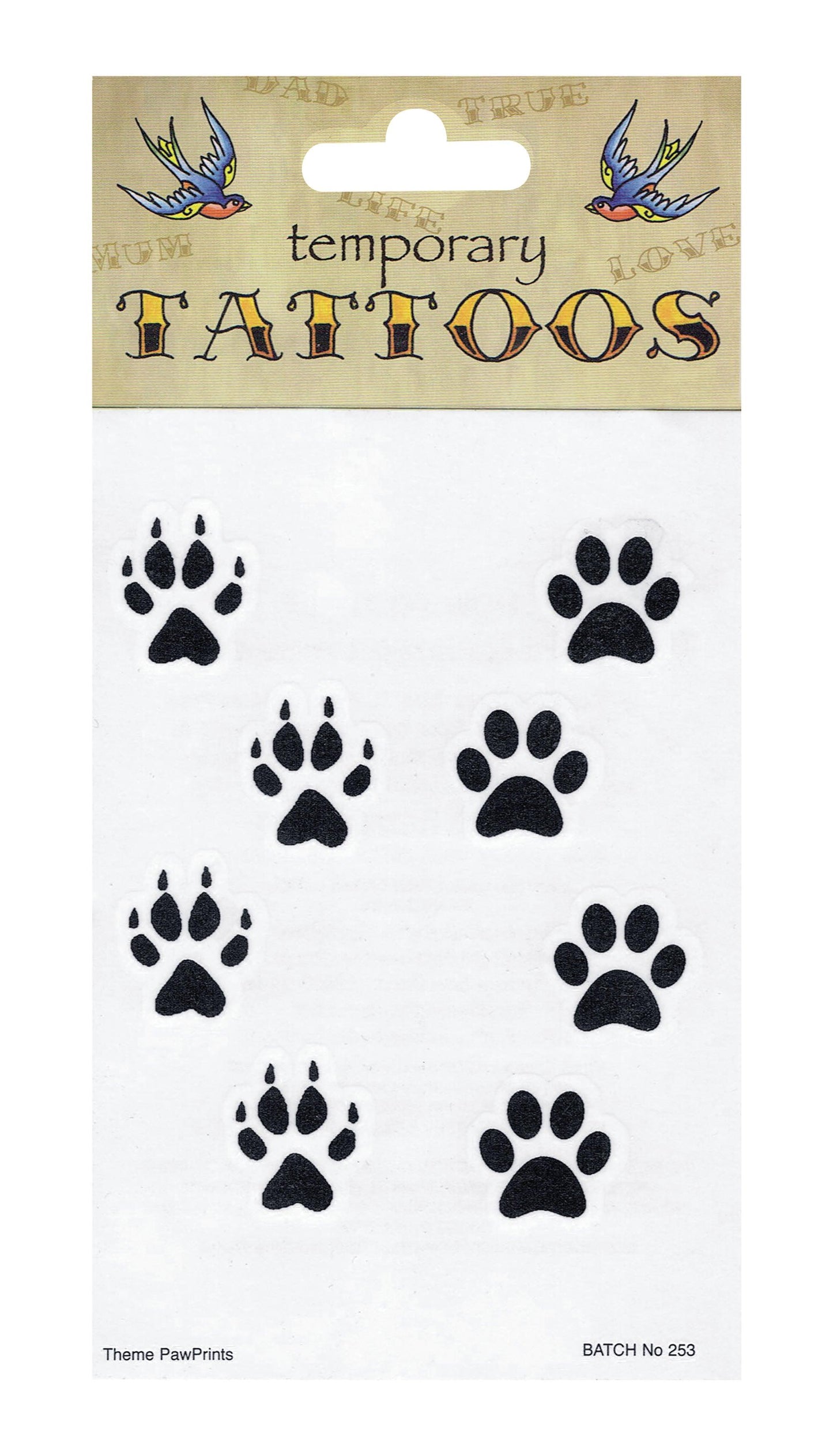 Tattoos Paw Print - Labreeze