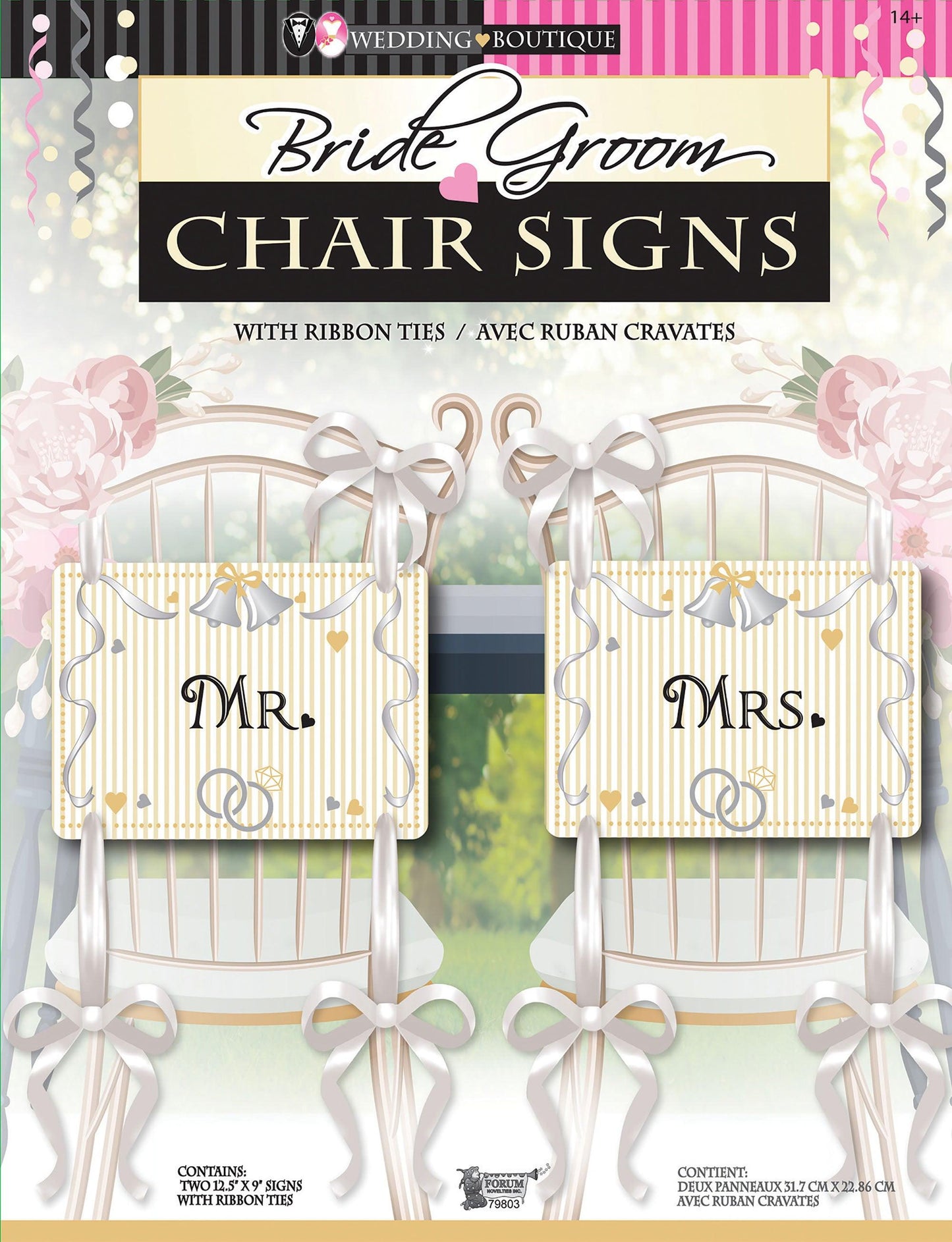 Wedding Mr &amp; Mrs Chair - Labreeze