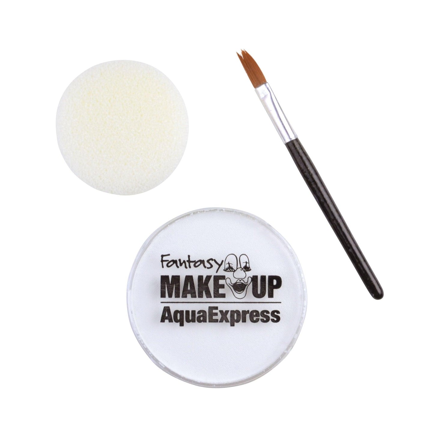 White Aqua Sponge &amp; Brush - Labreeze