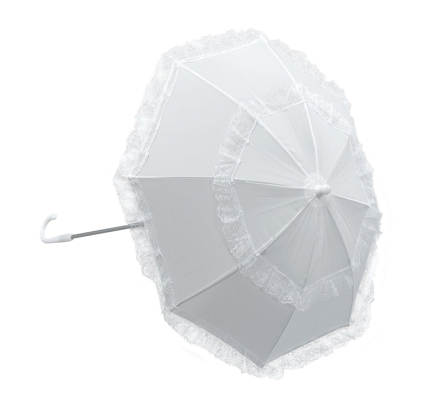 White Parasol Long Handle - Labreeze