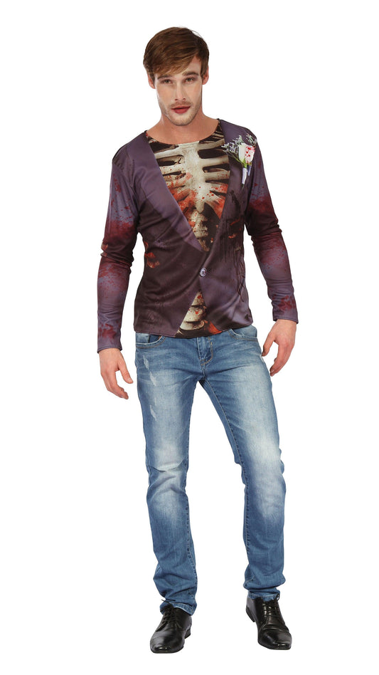 Zombie Bridegroom 3D Print Shirt - Labreeze